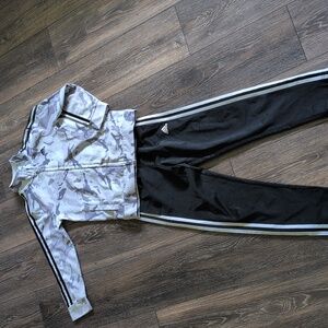 Adidas Kids Black Track Pants